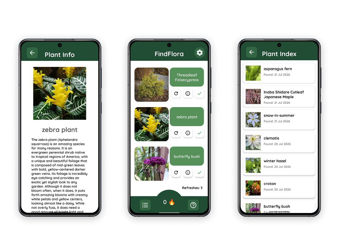 FindFlora Mockup