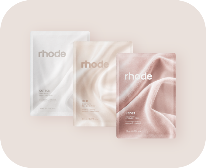 Alternative Cotton, Silk and Velvet packaging using close-up fabric imagery