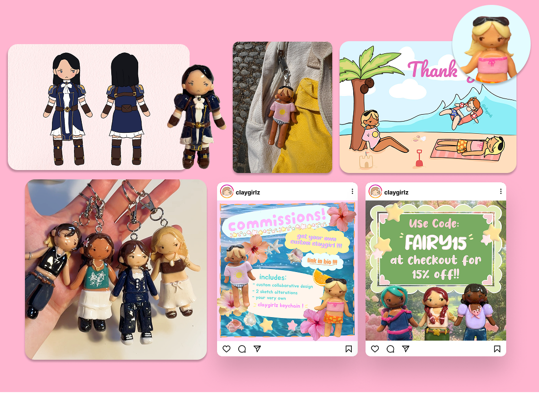 Claygirlz Branding and Process